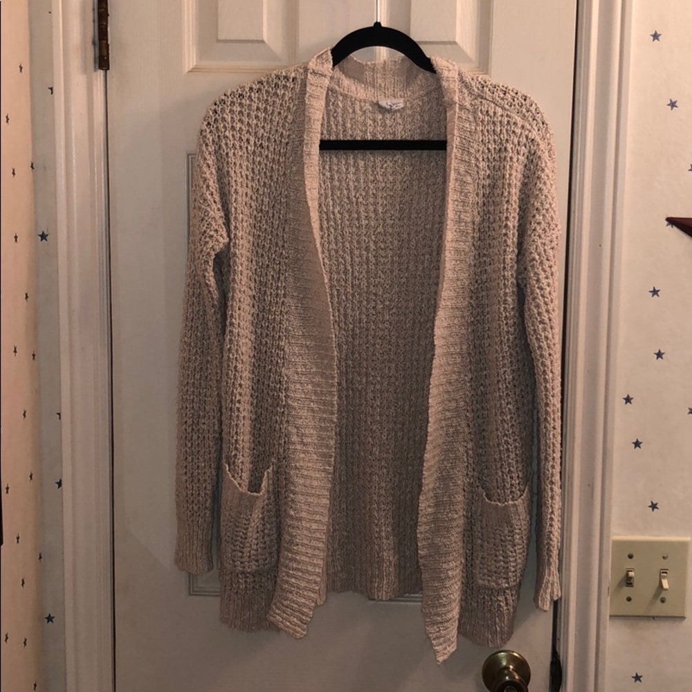 Knit cardigan